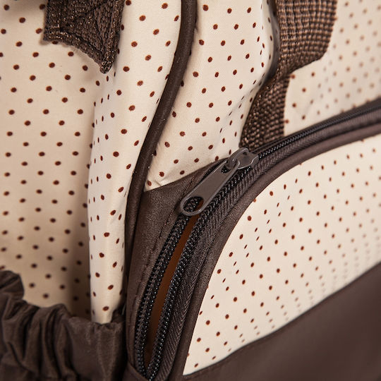 Cangaroo Shoulder/Hand Diaper Bag Stella Brown 39x35cm.