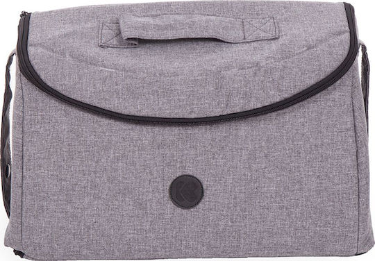 Kikka Boo Τσάντα-Αλλαξιέρα Ώμου/Χειρός Uni Grey Melange 43x13x42εκ.