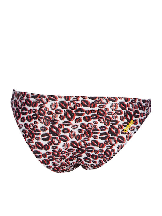Bikini Slip White/Black