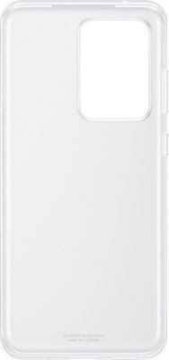 Samsung Clear Cover Umschlag Rückseite Silikon Transparent (Galaxy S20 Ultra) EF-QG988TTEGEU EF-QG988TTEGWW