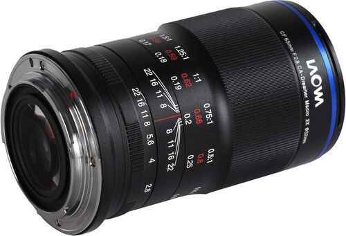 Laowa Crop Kameraobjektiv 65mm f/2.8 2x Ultra APO Teleobjektiv / Makro für Sony E Mount Black