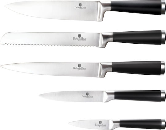 Berlinger Haus Black Royal Collection Set Cuțite cu Suport din Oțel Inoxidabil 20cm 6buc