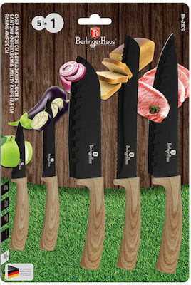 Berlinger Haus Forest Line Set cuțite din oțel inoxidabil 5buc