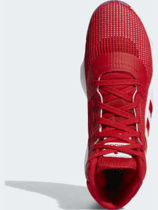 Pro Bounce 2019 Basketballschuhe Scarlet / Cloud White