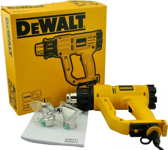 DEWALT D26411 Heißluftpistole mit Temperaturregelung bis zu 600°C