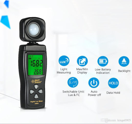 AS803 Photometer 100000 Lux and Backlight