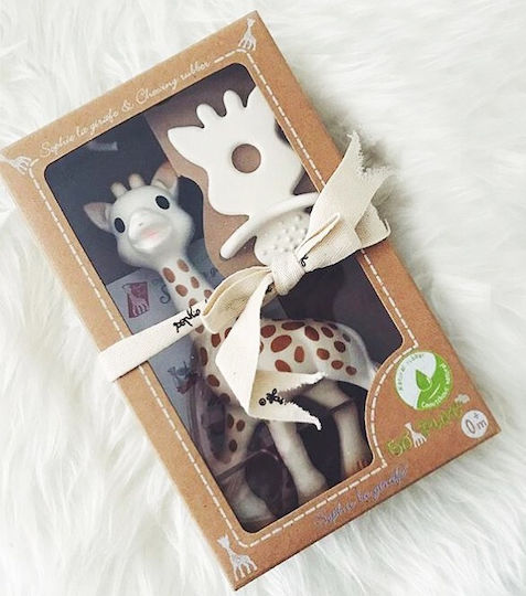 Sophie La Girafe Sophie the Giraffe Μασητικός Κρίκος Οδοντοφυΐας από Καουτσούκ για 0 m+ 2τμχ