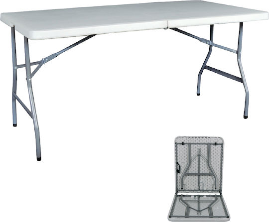 Table Catering Blow Foldable 152x70x74cm Grey, white Table Catering Blow Foldable 152x70x74cm Grey, white