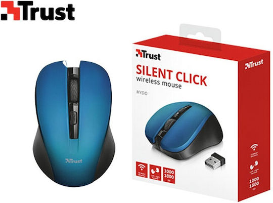 Trust Mydo Silent Click Wireless Mouse Black / Blue