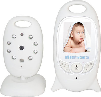 Ασύρματη Ενδοεπικοινωνία Μωρού Audiolink με Κάμερα & Οθόνη 2" με Αμφίδρομη Επικοινωνία & Νανουρίσματα