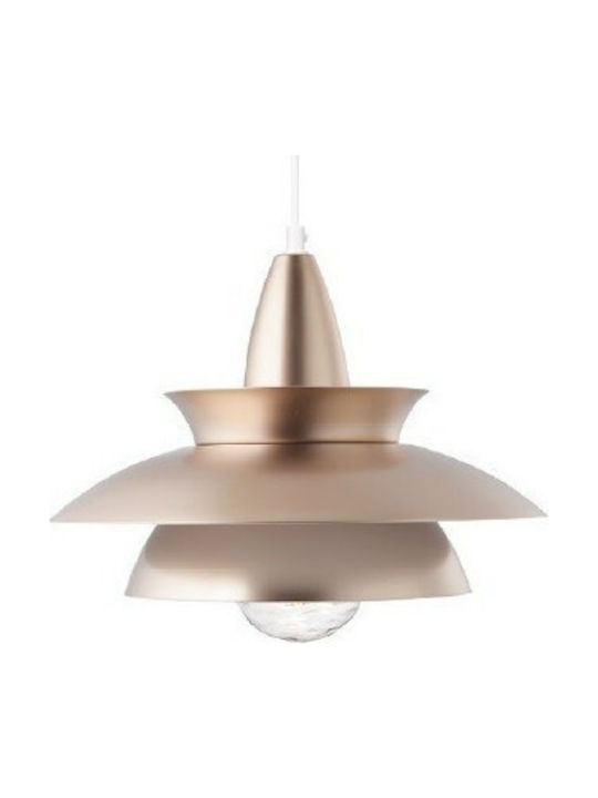 Aca Pendant Light Single-Light for Socket E27 Bronze