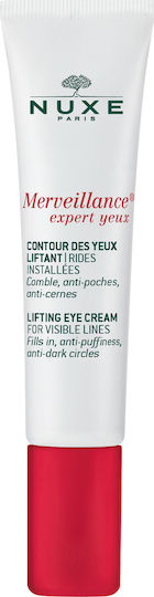 Nuxe Merveillance Expert Lift Eye Moisturiser for Anti-Wrinkle Dark Circles and Eye Bags 15ml