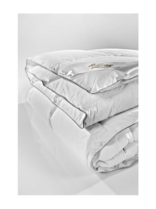 La Luna Πάπλωμα Μονό Πουπουλένιο 160x220εκ. Comfort Quilt Λευκό 9.5 togs