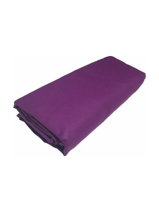 Le Blanc Cotton Line Kissenbezug-Set mit Umschlagumschlag Purple 50x70cm.