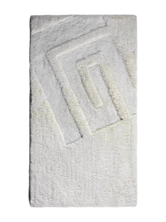 Guy Laroche Bath Mat Cotton Trivia 1127091115009 Ivory 55x95cm