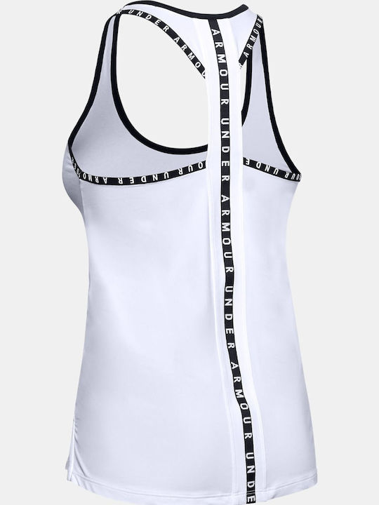 Knockout Women's Blouse Sleeveless White