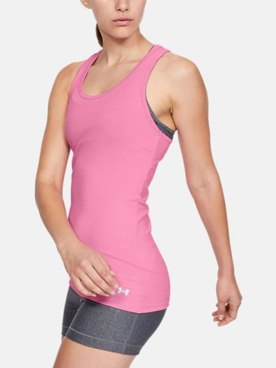 Under Armour Victory Women's Athletic Blouse Sleeveless Pink