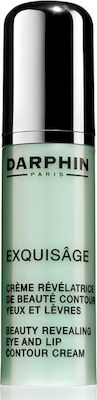 Darphin Exquisage Beauty Revealing Ενυδατική & Αντιγηραντική Κρέμα Ματιών & Χειλιών κατά των Μαύρων Κύκλων 15ml