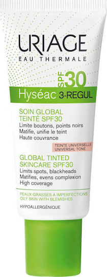 Uriage Hyseac Cream Face Day Tinted and SPF30 with Centella Asiatica 40ml