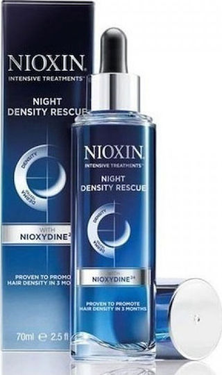 Nioxin Night Density Rescue Leave In Serum Μαλλιών κατά της Τριχόπτωσης with Nyoxidine 70ml