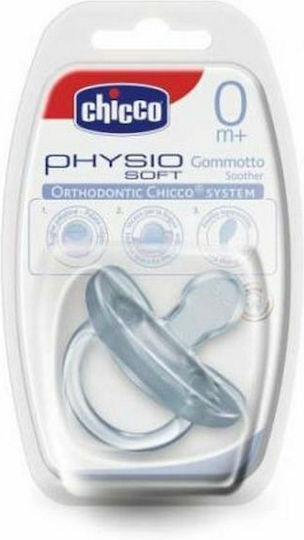 Chicco Physio Soft Πιπίλα Σιλικόνης Διάφανη για 0+ μηνών