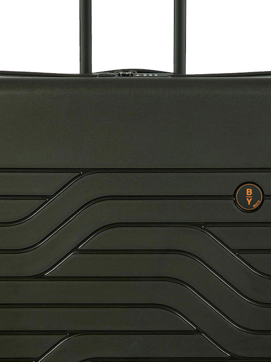 Bric's Milano Ulisse Large Travel Suitcase Hard Khaki with 4 Wheels Height 79cm B1Y08432078
