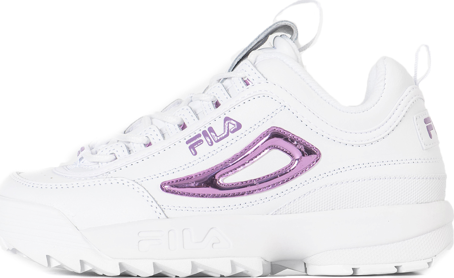 fila disruptor ii metallic accent