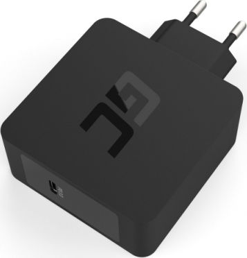 Green Cell USB-C Port Charger with USB-C Cable 60W Power Delivery Black (CHAR09)