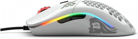 Glorious PC Gaming Race Model O Minus RGB Gaming Mouse 12000 DPI White