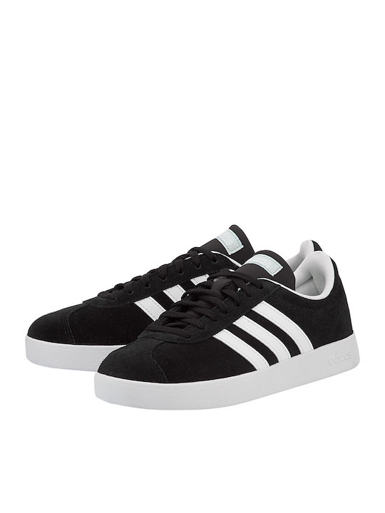 Adidas VL Court 2.0 Γυναικεία Sneakers Core Black / Cloud White / Aeroblue
