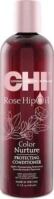 CHI Rose Hip Oil Protecting Conditioner για Προστασία Χρώματος για Βαμμένα Μαλλιά 340ml