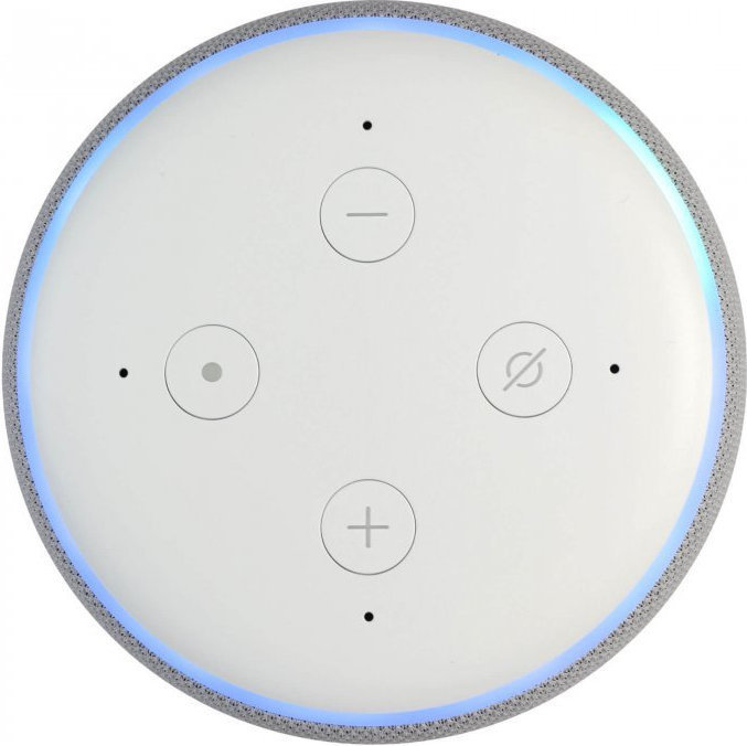 Amazon Echo Dot (3rd Gen) with Clock Sandstone Skroutz.gr