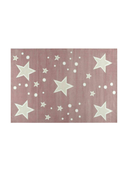 Tzikas Carpets Kids Synthetic Rug 19422-055 Stars 160x230cm 11mm