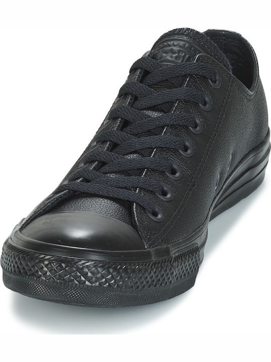 All Star Chuck Taylor Leather Low Sneakers Μαύρα