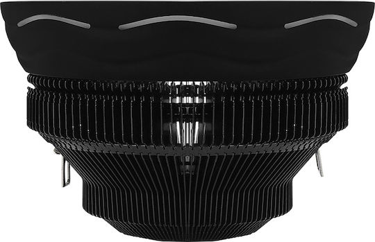 Core Plus CPU Kühlung für Socket /A/M/4/ / / /1/1/5/x/ / mit ARGB Beleuchtung Schwarz