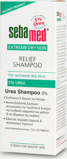 Sebamed Relief 5% Uree Sampon Impotriva Matretii Pentru Par Fragil 200ml
