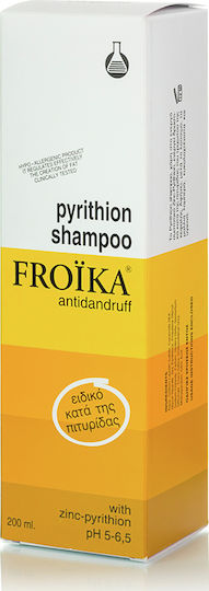 Froika Pyrithion Shampoo Against Dandruff for Dry Hair 200ml
