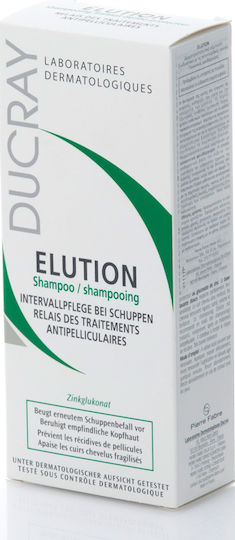 Ducray Elution Dermo Protective Shampoos for Sensitive Scalp against Dandruff & Hair Loss for Fragile, Αντι-Θραύση Hair 200ml