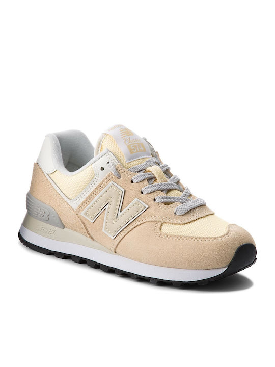 574 Γυναικεία Sneakers Κίτρινα
