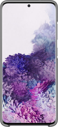 Samsung LED Cover Umschlag Rückseite Kunststoff Gray (Galaxy S20)