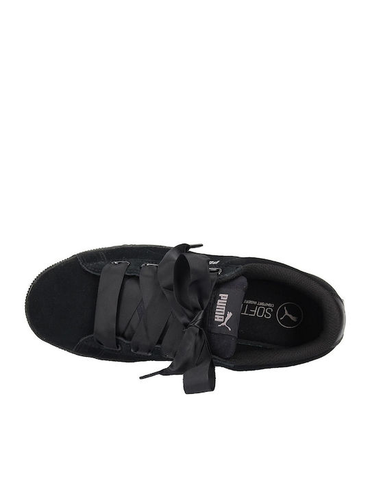 Vikky Platform Ribbon S Damen Sneakers Schwarz