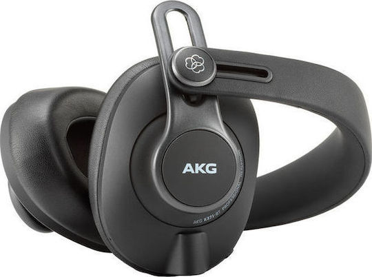 AKG K-371-BT Ασύρματα Bluetooth Over Ear Ακουστικά με 40 ώρες Λειτουργίας Μαύρα