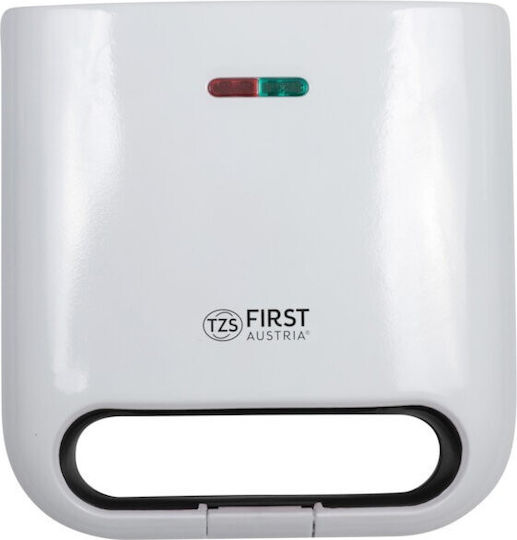 First Austria Τοστιέρα για 2 Τοστ 800W Λευκή