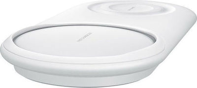 Samsung Încărcător fără fir (Qi Pad) Alb (Wireless Charger Duo Pad)