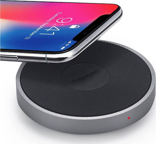 Spigen Ασύρματος Φορτιστής (Qi Pad) 15W Quick Charge 3.0 Μαύρος (F306W)