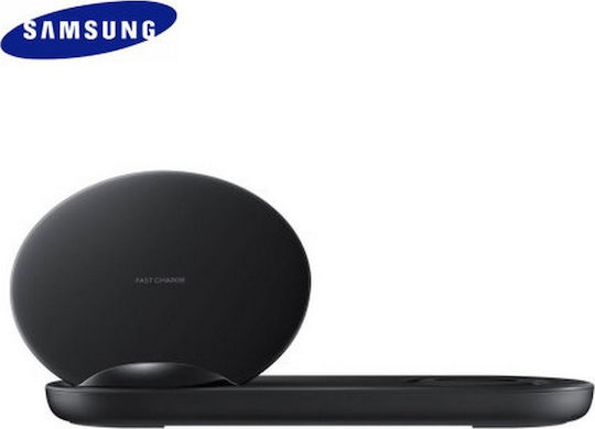 Samsung Ασύρματος Φορτιστής (Qi Pad) 25W Μαύρος (EP-N6100 Duo)