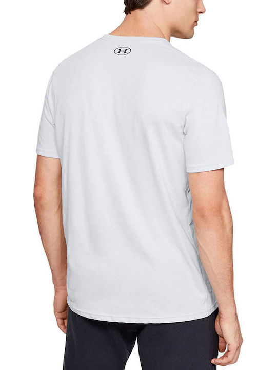 Under Armour Team Issue Wordmark Herren Sport T-Shirt Kurzarm Halo Gray