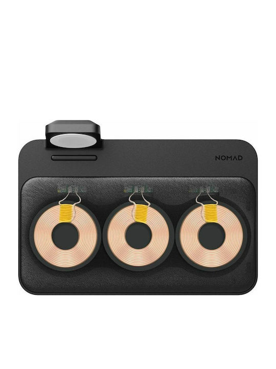 Nomad Base Station Wireless Charger Μαύρο (Apple Watch/iPhone)