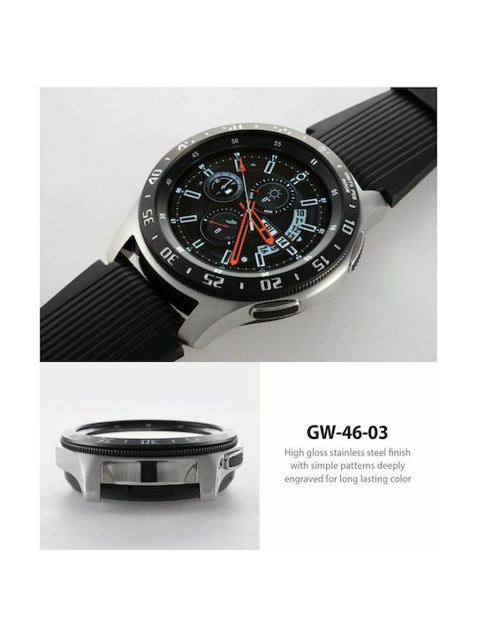 Ringke Bezel Ring with Digits Μαύρο (Galaxy Watch (46mm) / Gear S3)