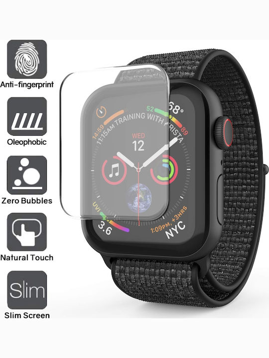 Whitestone Dome 2pack Tempered Glass Προστατευτικό Οθόνης για το Apple Watch 44mm